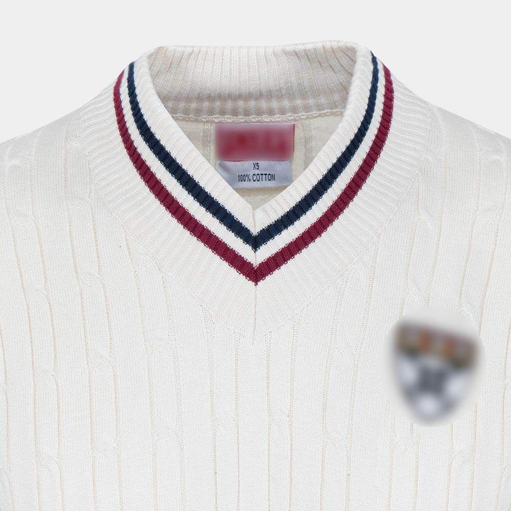 Harvard (Crème Cricket with HBS Shield Veritas Embroidery)