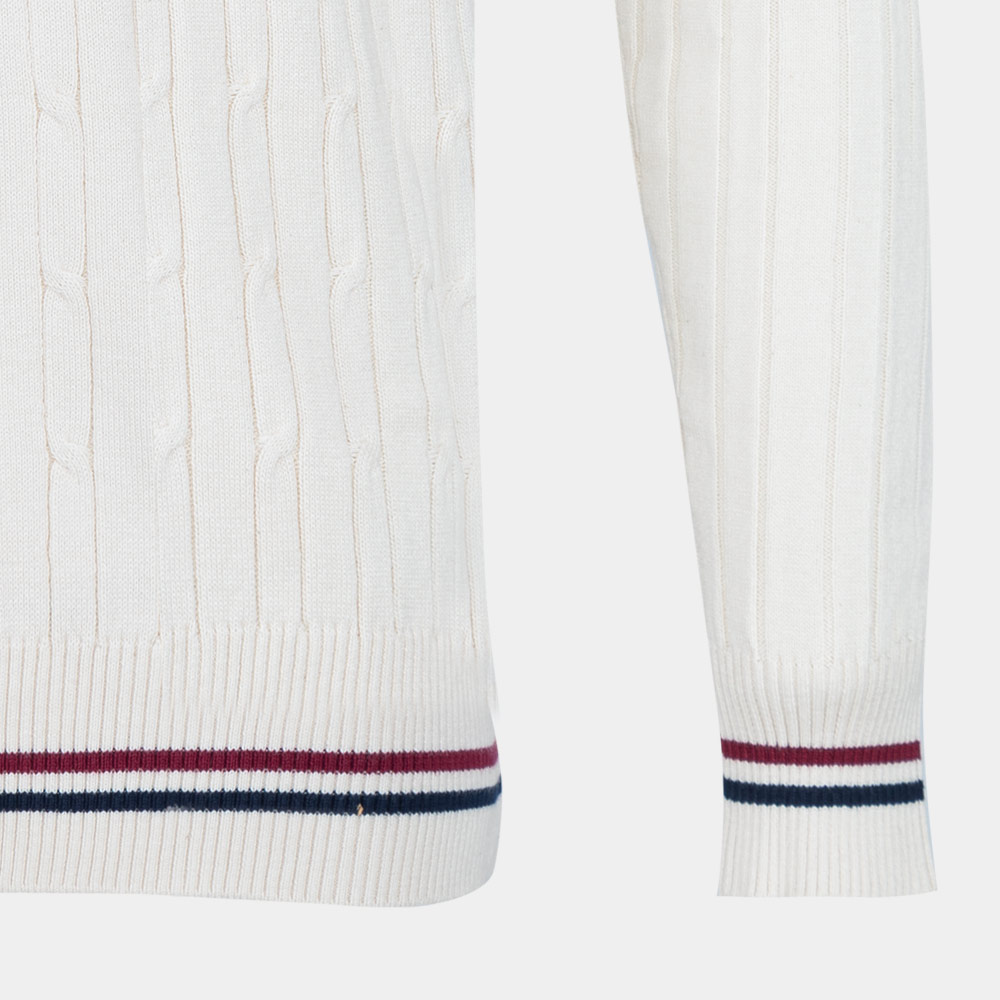 Harvard (Crème Cricket with HBS Shield Veritas Embroidery)