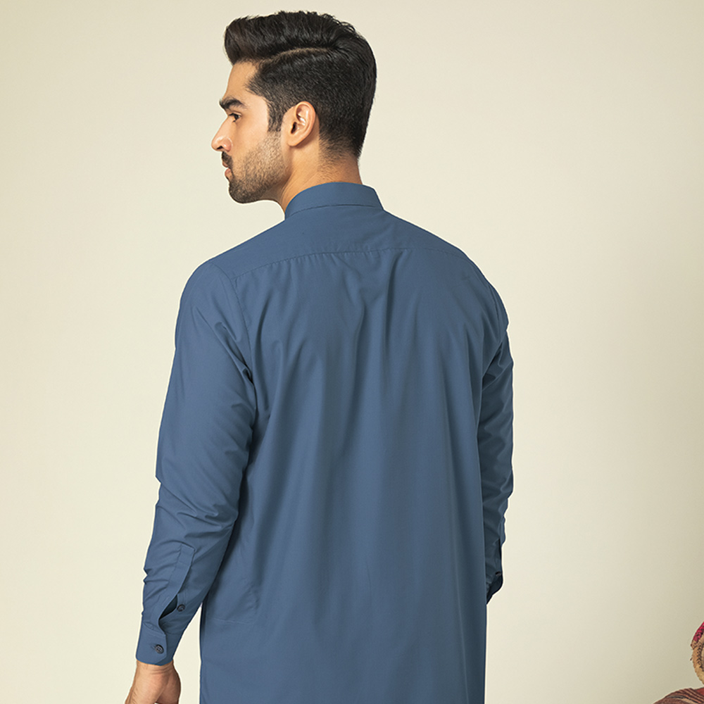 Men's Kameez Shalwar (RVLPSH-5|U3234/BND-CCF)
