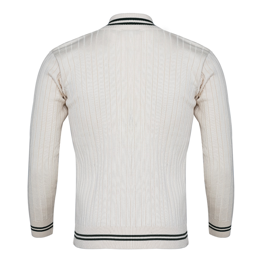 Dartmouth (Crème cricket with Dartmouth embroidery)