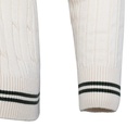 Dartmouth (Crème cricket with Dartmouth embroidery)