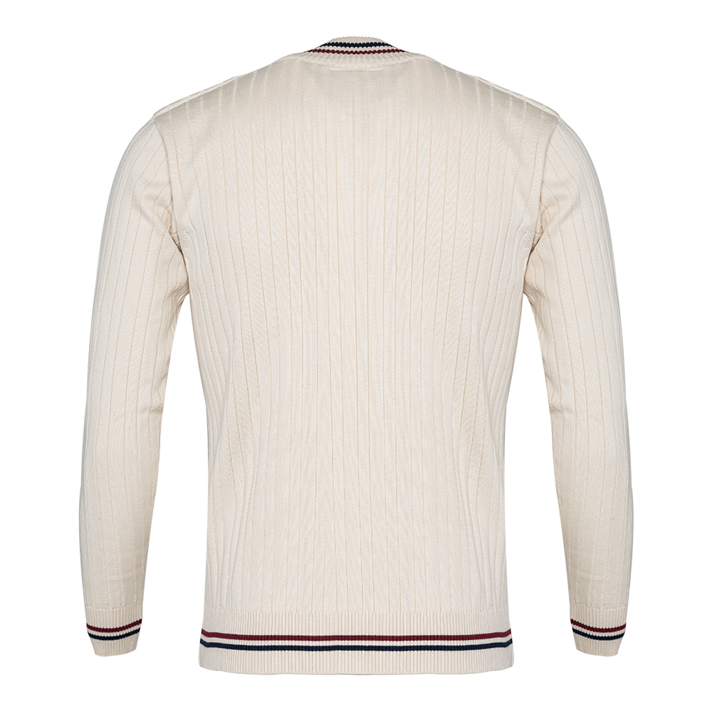 Harvard (Crème Cricket With Harvard Veritas Embroidery)