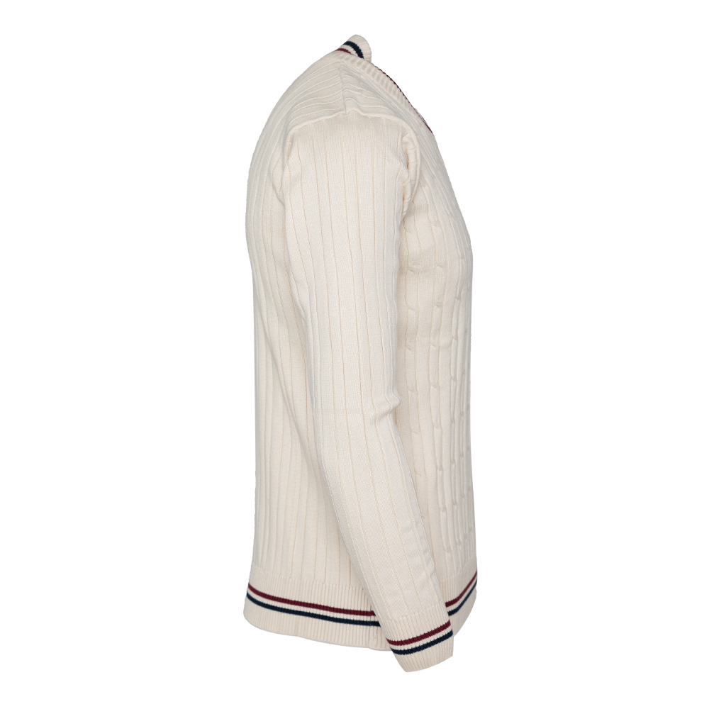 Harvard (Crème Cricket With Harvard Veritas Embroidery)