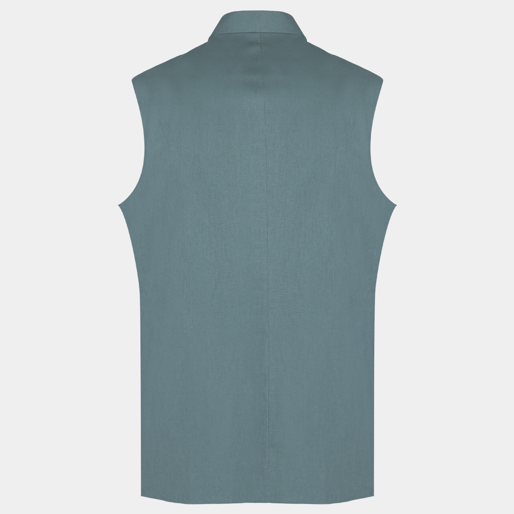 Men's Waist Coat (LIN-1447|REG)