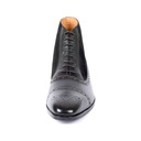 Black Wing Tip Semi Brogue Boot (UENT-MW-4|MIS/1)