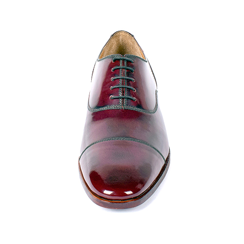 Brown Patent Leather Cap Toe Oxford (UENT-MW-11|MIS/1)