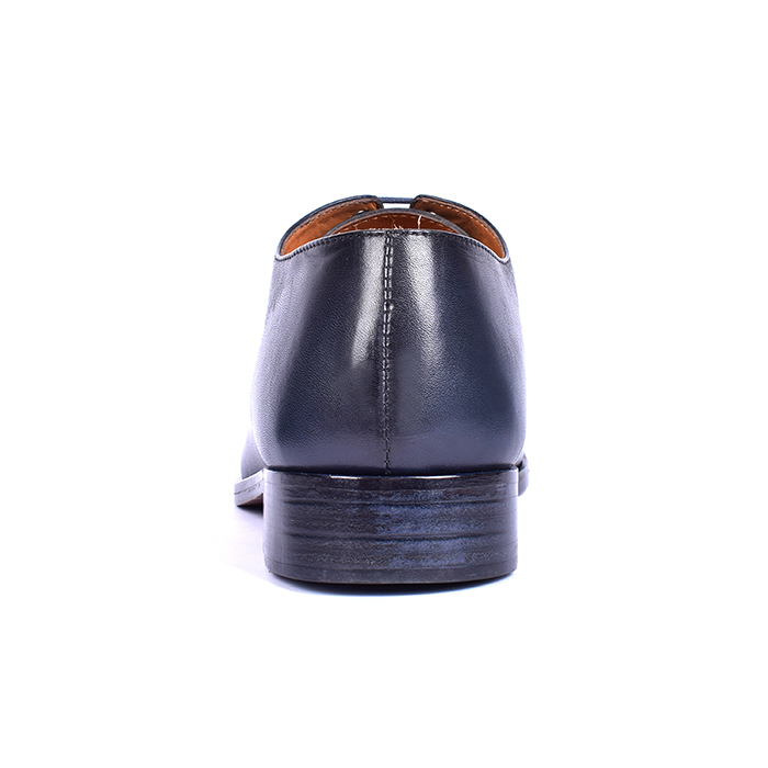 Blue Polished Leather Oxford (UENT-MW-17|MIS/1)