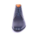 Blue Polished Leather Boot (UENT-MW-19|MIS/1)