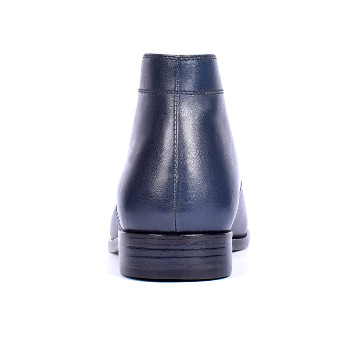 Blue Polished Leather Boot (UENT-MW-19|MIS/1)