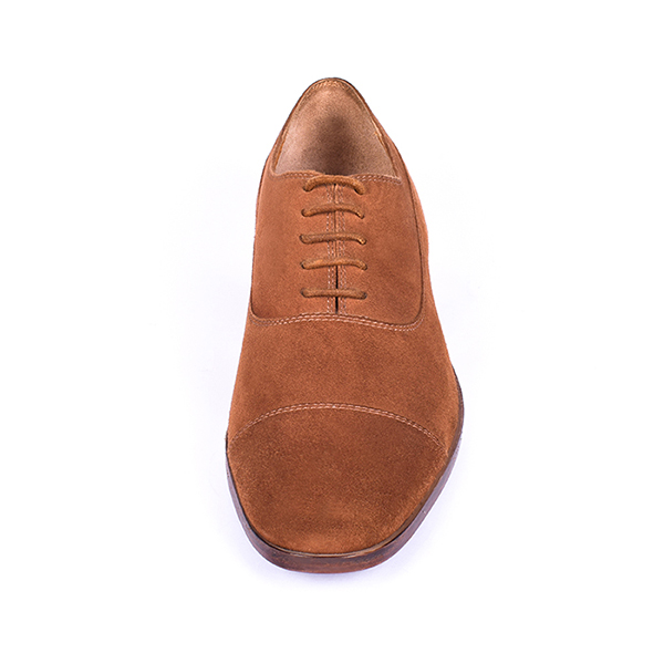 Brown Suede Cap Toe Oxford (UENT-MW-22|MIS/1)