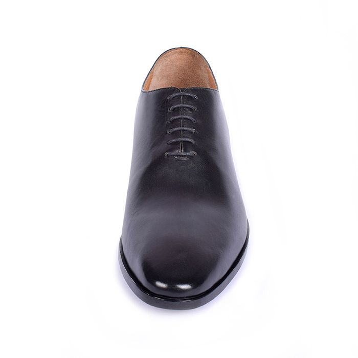 Black Polished Leather Oxford (UENT-MW-24|MIS/1)