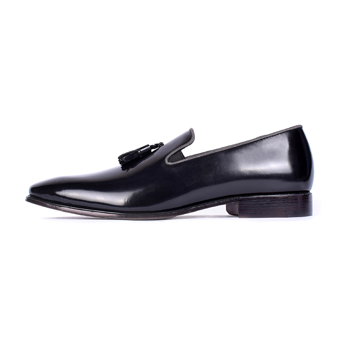 Black Patent Leather Penny Loafer (UENT-MW-25|MIS/1)