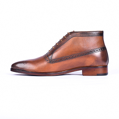 Brown Semi-Brogue Boot (UENT-MW-27|MIS/1)