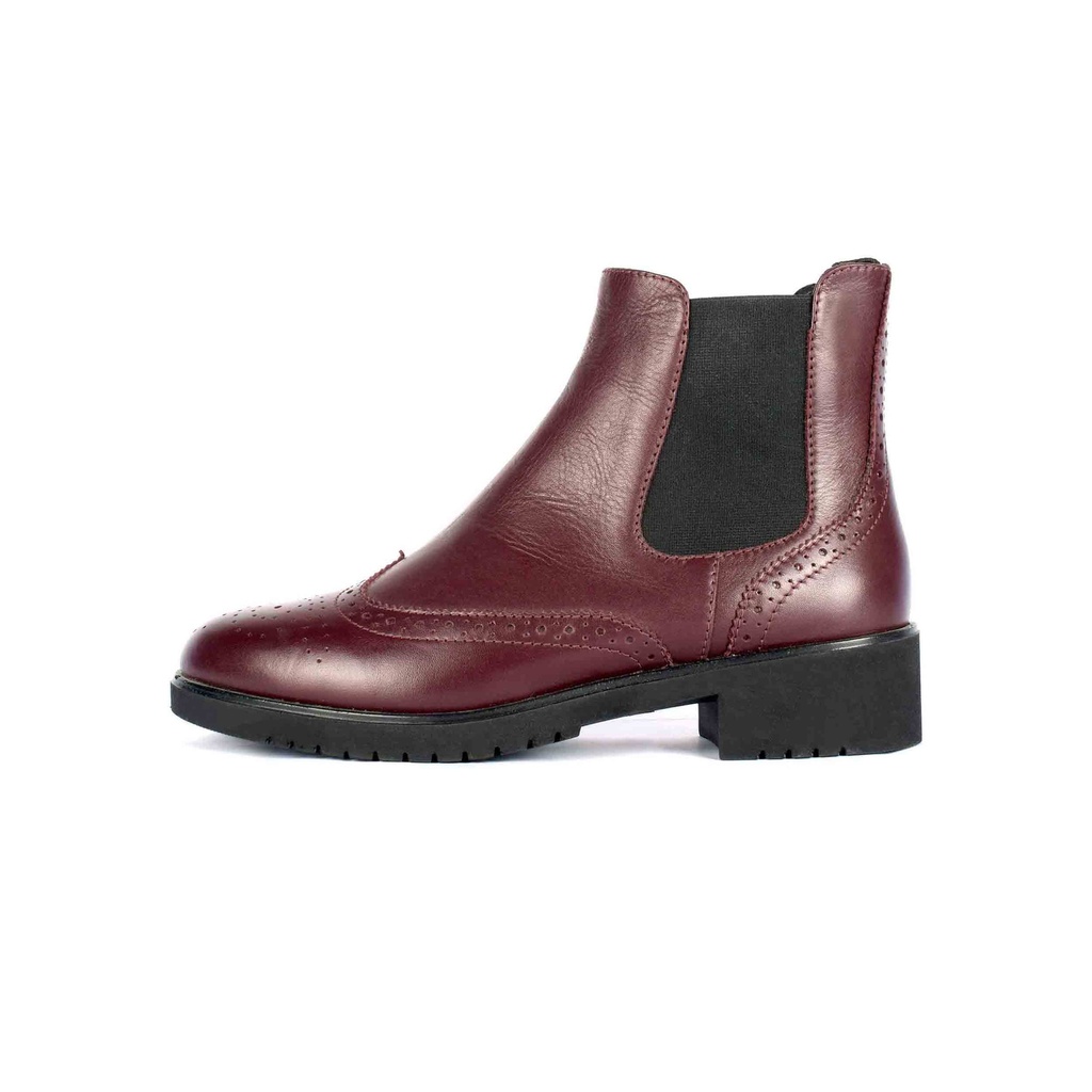 Brown Plain Leather Chelsea Boot (PAK-SER-18-10-11712-SP|MIS/1)