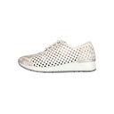 White Checkered Leather Sneaker (PAK-SER-17-04-8416|MIS/1)
