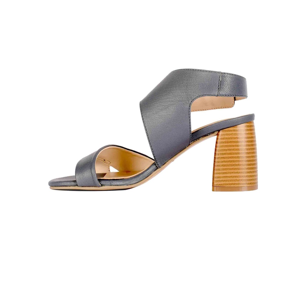 Grey Plain Leather High Heel (PAK-SER-19-04-12779|MIS/1)