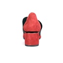 Red Plain Suede Mary Jane (PAK-SER-19-11-14004|MIS/1)
