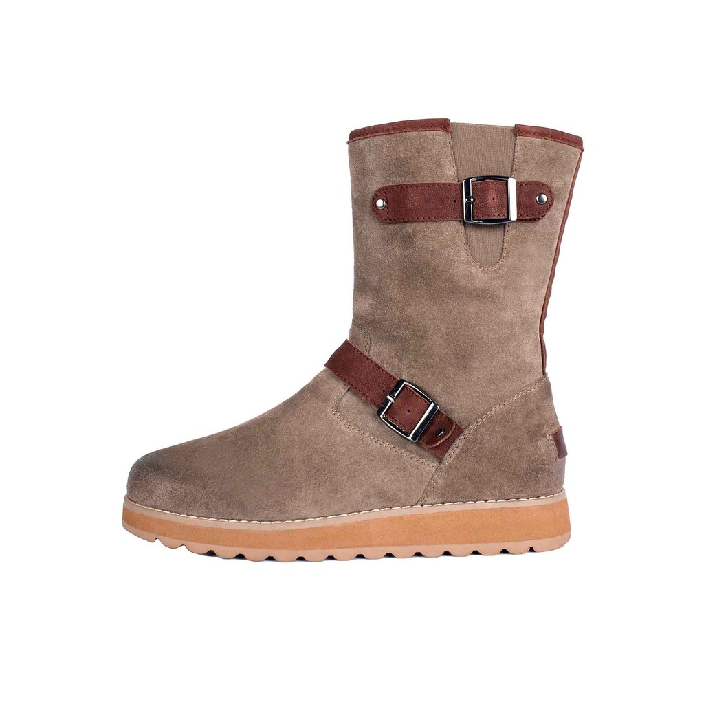 Brown Plain Suede Boot (PAK-SER-4|MIS/1)