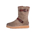 Brown Plain Suede Boot (PAK-SER-4|MIS/1)