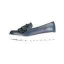 Blue Plain Leather Loafer (PAK-SER-19-09-13327|MIS/1)