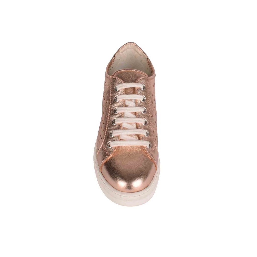 Golden Textured Leather Sneaker (PAK-SER-19-04-12706|MIS/1)