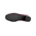 Red Plain Leather High Heel (PAK-SER-19-10-13517|MIS/1)