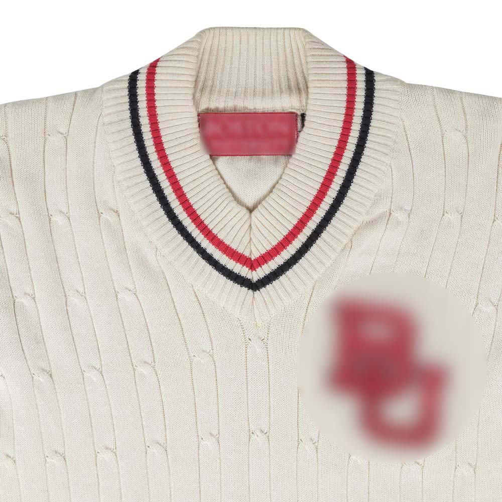 BU (Cricket BU Left Chest Embroidery)
