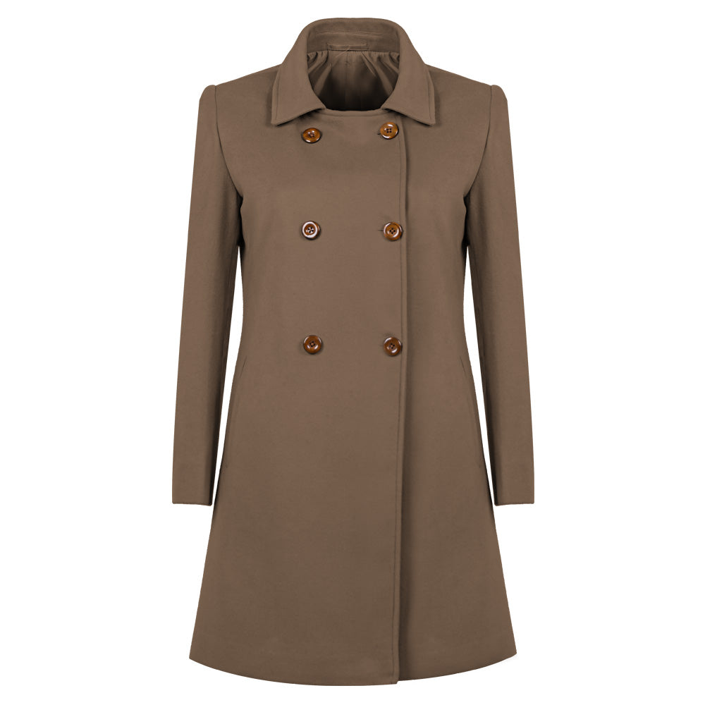 Women's Half Coat (KNP-29|1121|FOLA)