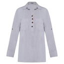 Women's Pure Linen Top (LIN-1236|A1582|FOLA)