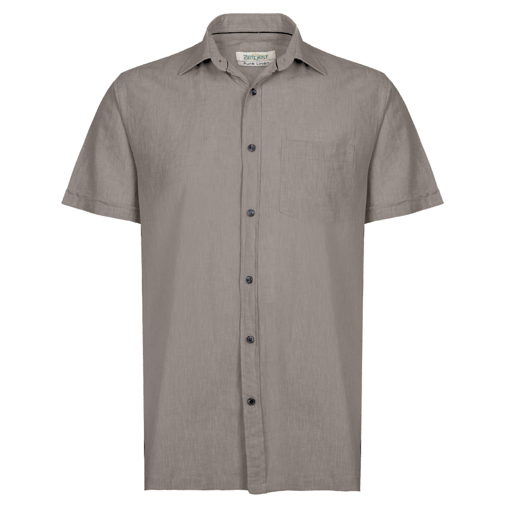 Men's Pure Linen Bushirt (LIN-1242|HSP)        