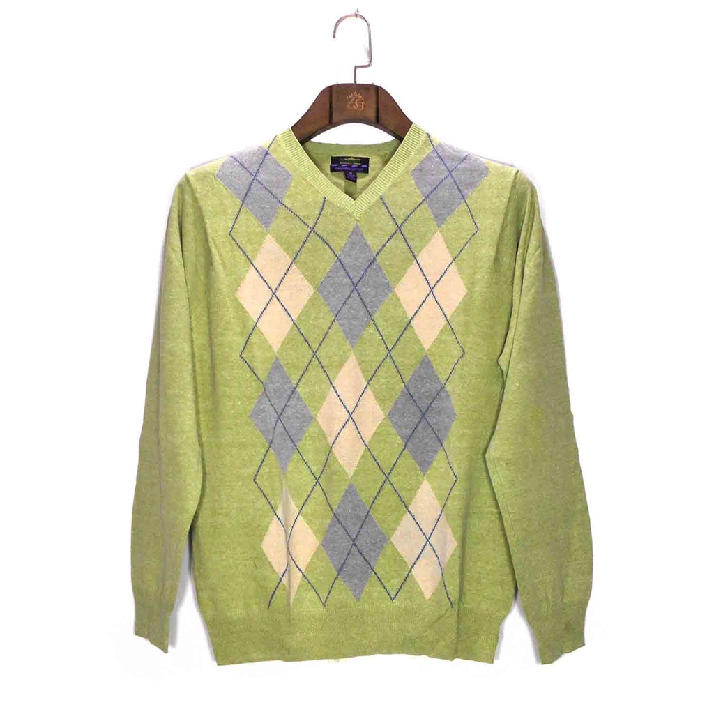 Men's Cashmere Cotton Sweater (SWLO-481B|FSL)        