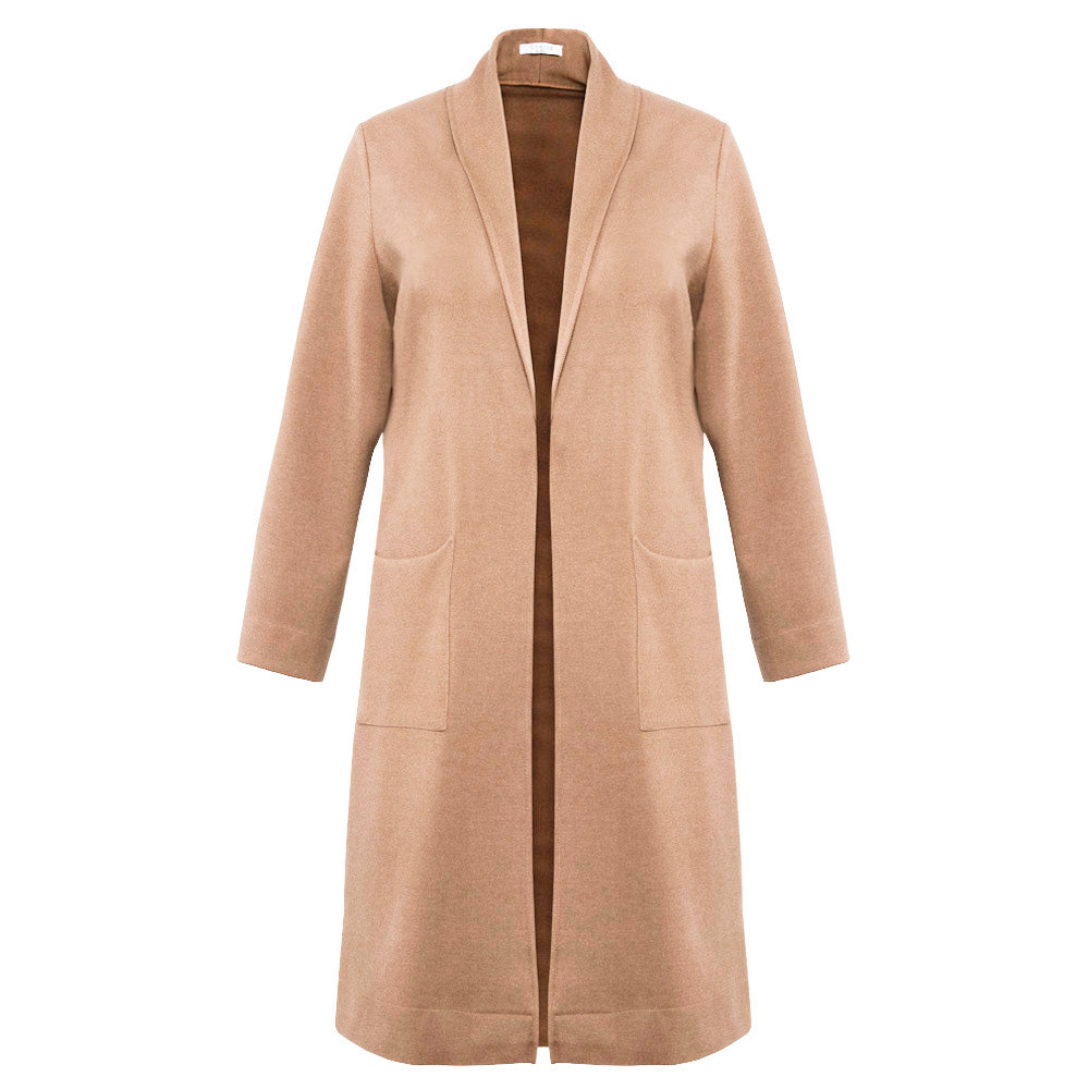 Women's Feather Form Half Coat (KNT-36|1663)       