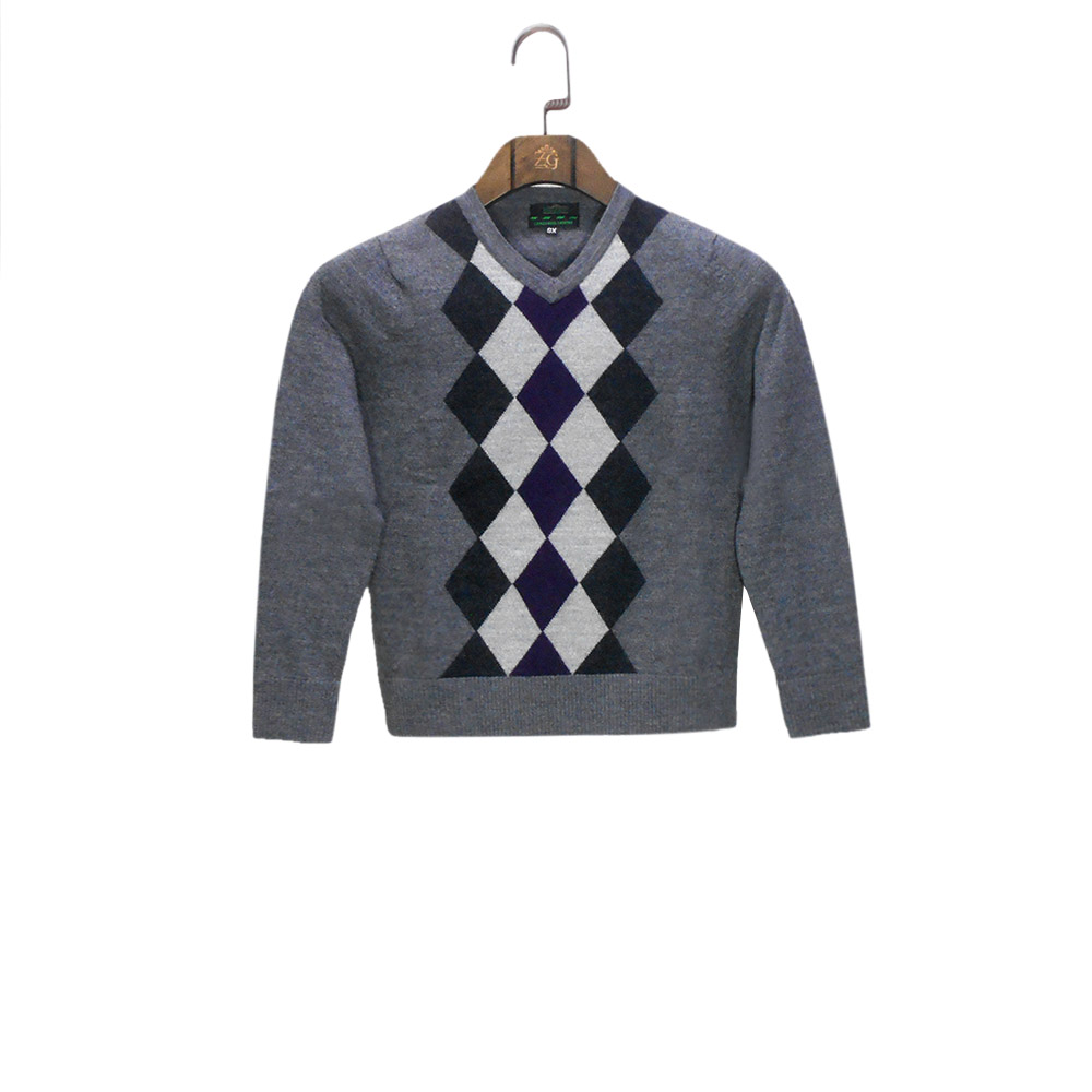 Men's Lambs Wool Country Sweater (SWLO-2271|FSL)        