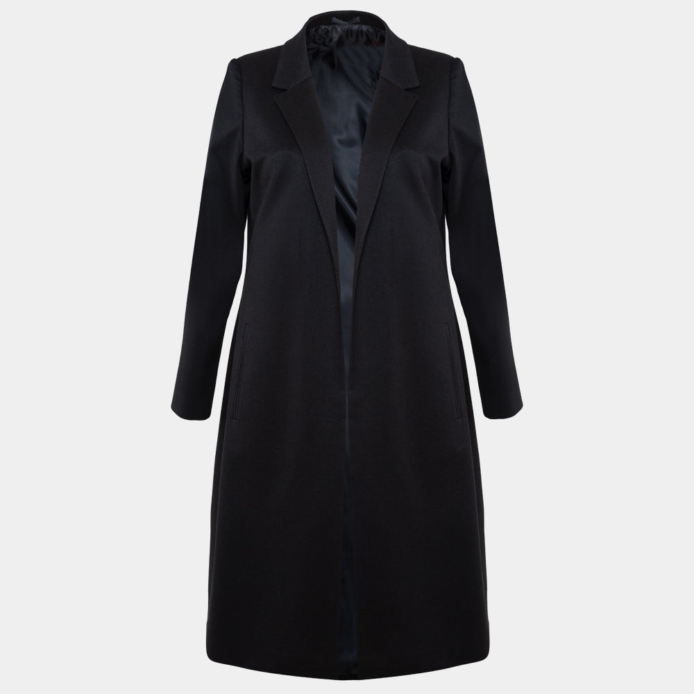 Women's Feather Form Over Coat (KNT-24|1122)       