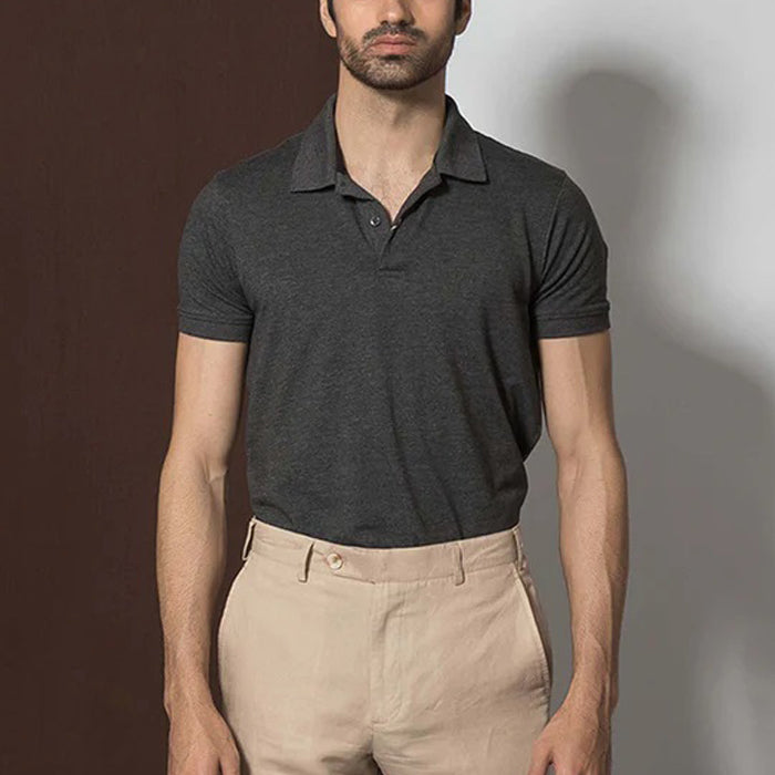 Men's Cotton Polyester Elastane T Shirt (CBJS-11/12|PKT)       