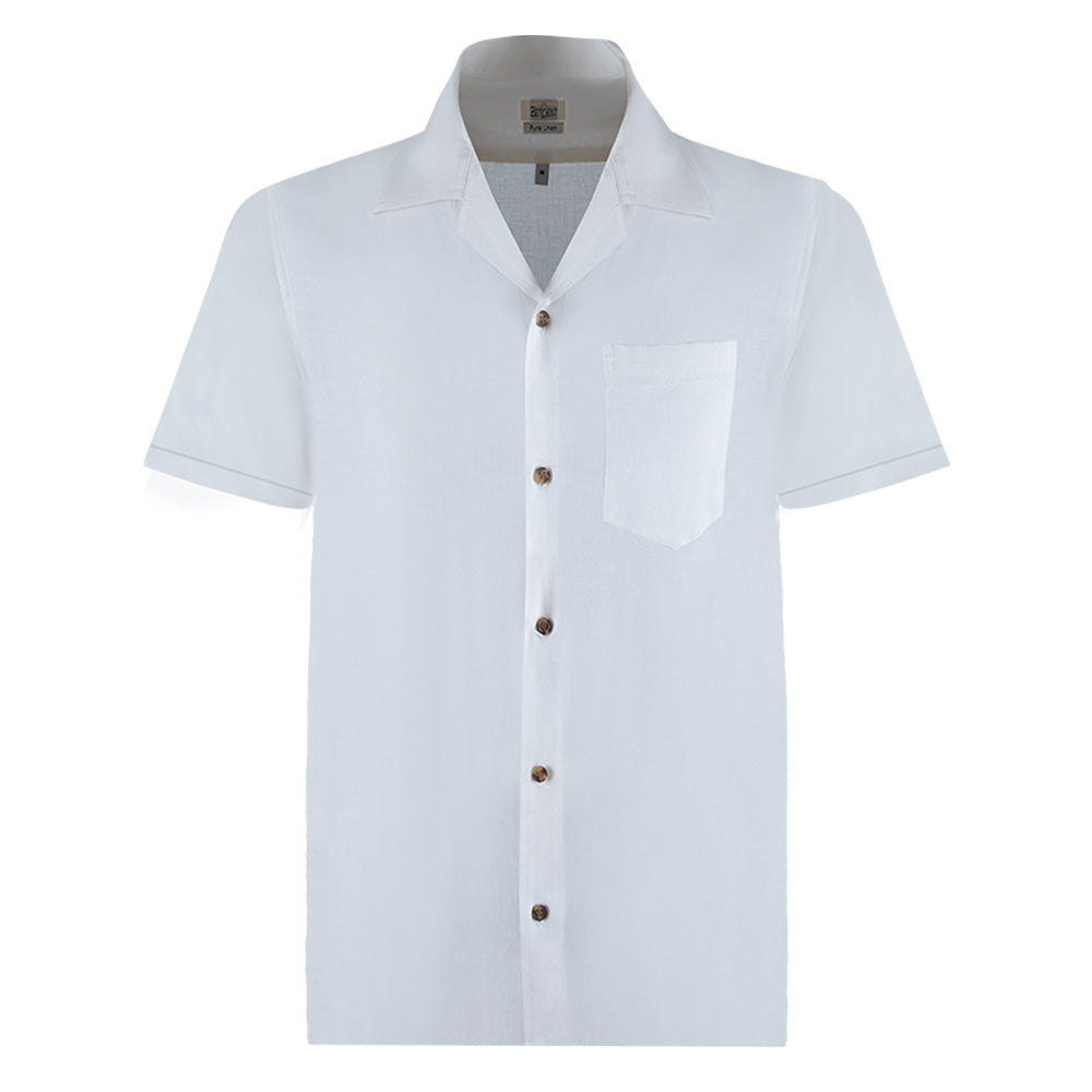 Men's Pure Linen Bushirt (LIN-1306|CCL/HSP)