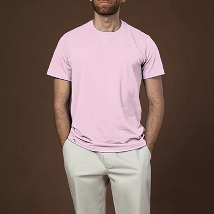 Men's Cotton Viscose Polyester T Shirt (PKTBH-5|SLM|FOLA)