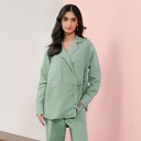 Women's Kimono Blouse Co-Ord set (LIN-1340|B1723/1728)