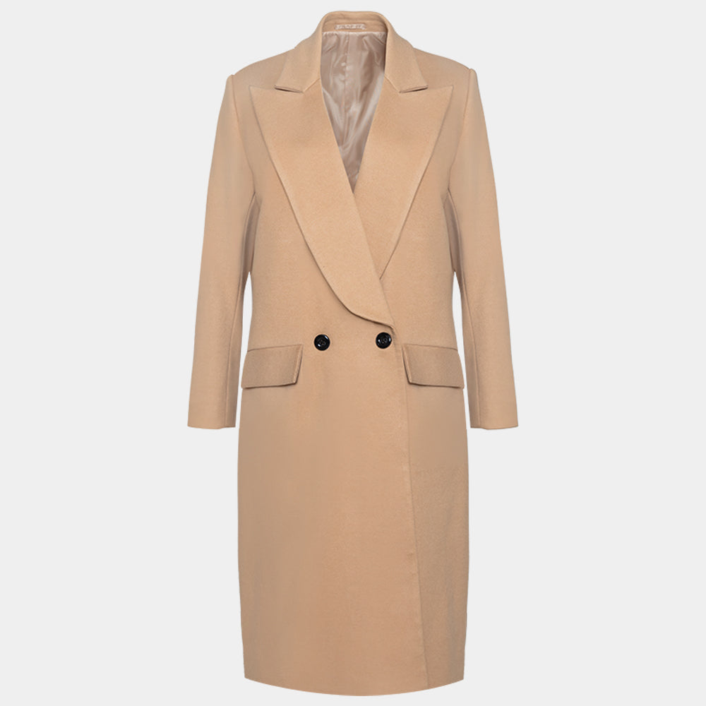 Women's Feather Form Over Coat (KNT-63|1662)       