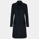 Women's Feather Form Half Coat (KNT-73|1802)       