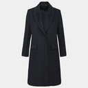 Women's Feather Form Over Coat (KNT-77|1801)       