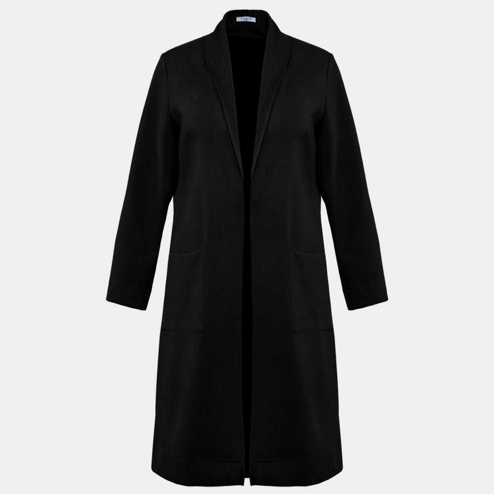 Women's Feather Form Half Coat (KNT-77|1663)       