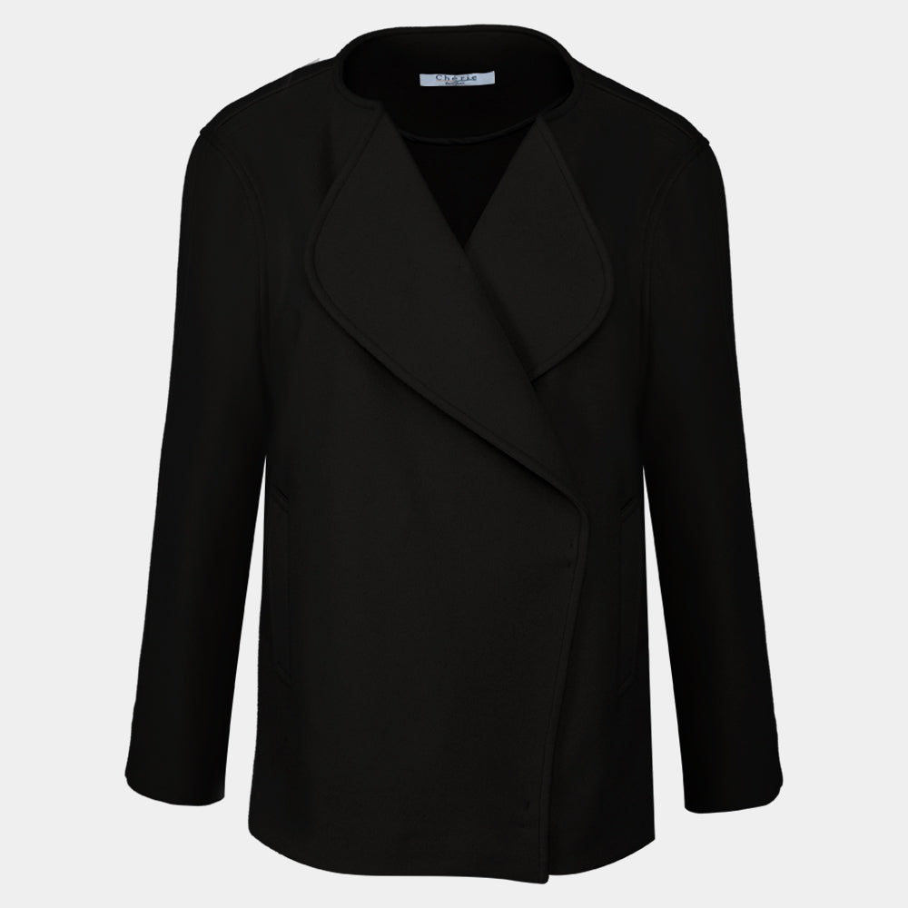 Women's Feather Form Jacket (KNT-75|1803)        