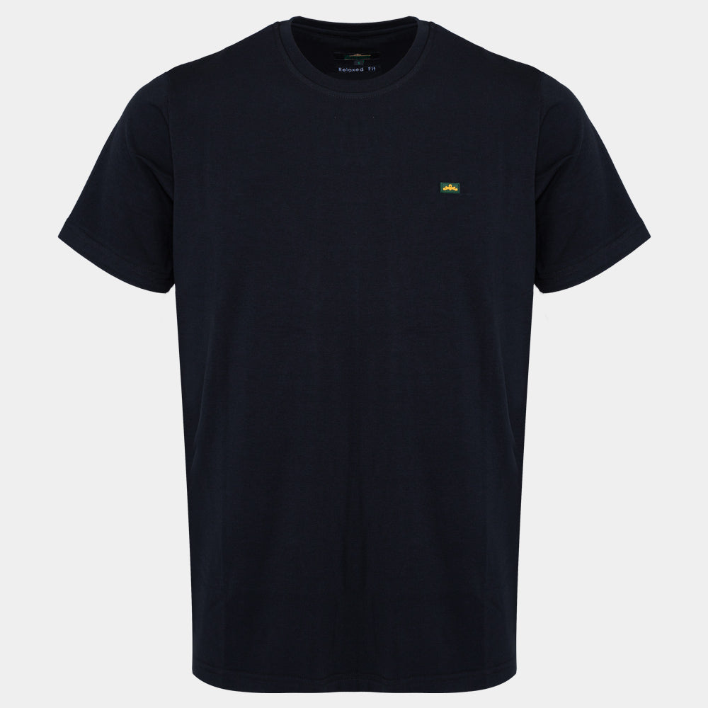 Men's Cotton Polyester Elastane T Shirt (CBJSH-3|RLX)       