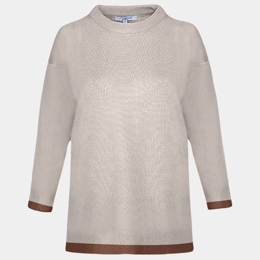 Women's Viscose Polyester Nylon Sweater (YARN-303|1684)        