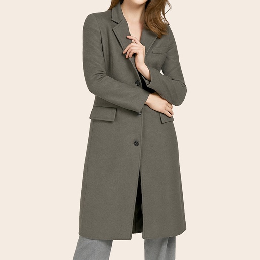 Women's Microfiber Half Coat (KNT-76|1802)       