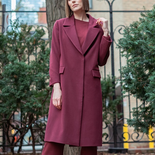 Women's Microfiber Over Coat (KNT-74|1801)       