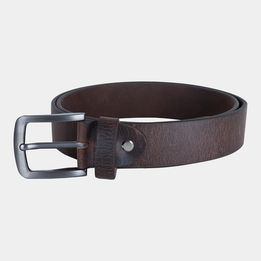 [47742|ZGW0|FREE] Men's Zink Alloy Casual Leather Belt (ZAL-33/BTL-5|MAT)      