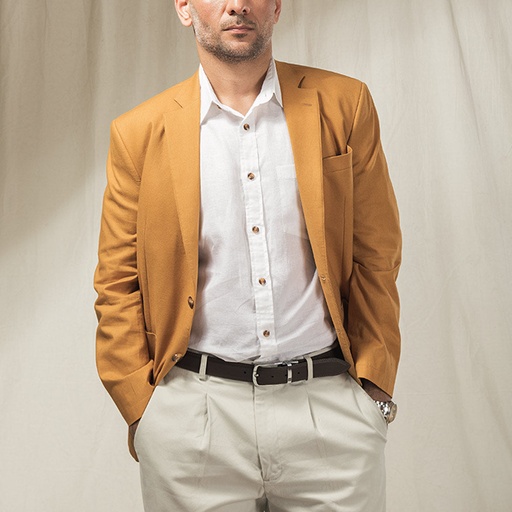 Men's Pure Linen Jacket (LIN-1404|TLF18)        
