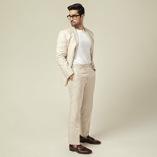 Men's Pure Linen Suit (LIN-1419|TLF18)        